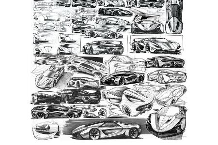 Ferrari Stallone Hypercar Design Concept