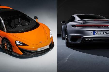 Aufmacher - McLaren 600LT - Porsche 911 Turbo S