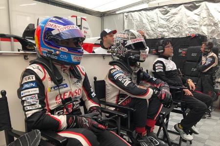 Fernando Alonso - Kamui Kobayahi - Toyota - 24h-Rennen Le Mans - Samstag - 15.06.2019