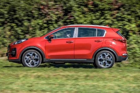 Kia Sportage, Mazda CX-5, Seat Ateca, Vergleichtest, ams052019