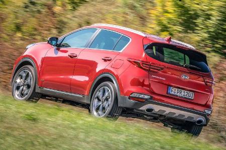 Kia Sportage, Mazda CX-5, Seat Ateca, Vergleichtest, ams052019