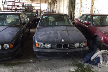 BMW 5er E34 Scheunenfund Bulgarien