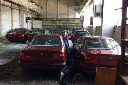 BMW 5er E34 Scheunenfund Bulgarien