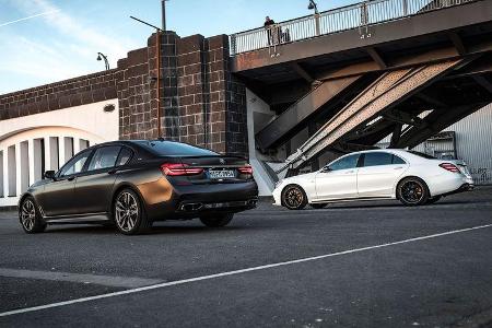 Vergleichstest BMW M760Li, Mercedes AMG S63, spa03/2019