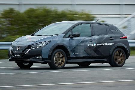 01/2020; Nissan Leaf Prototyp mit 4orce-Antrieb