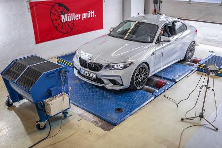 BMW M2 Competition, Messungen