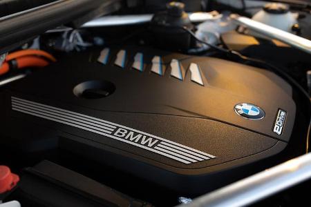 BMW X5 45e, Motorraum