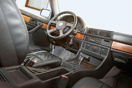 BMW Alpina B11 3.5, Cockpit