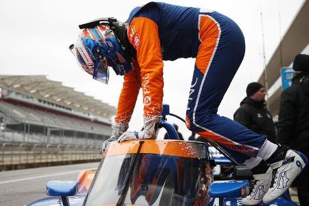 IndyCar - Aeroscreen - Schutzscheibe - Test - 2020