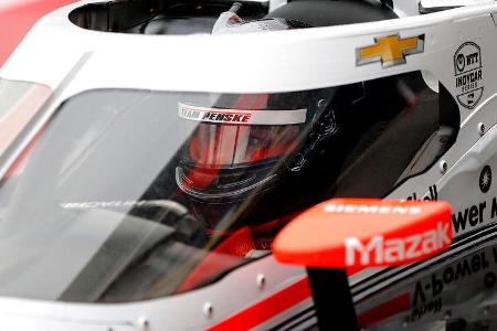 IndyCar - Aeroscreen - Schutzscheibe - Test - 2020