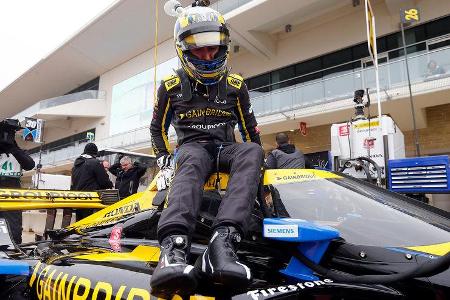 IndyCar - Aeroscreen - Schutzscheibe - Test - 2020