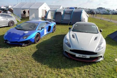 Lamborghini Aventador SV - Aston Martin Vanquish S - Fan-Autos - 24h-Rennen - Le Mans 2019