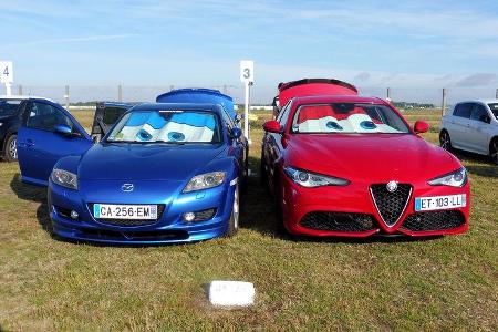 Mazda RX8 - Alfa Romeo Giulia - Fan-Autos - 24h-Rennen - Le Mans 2019
