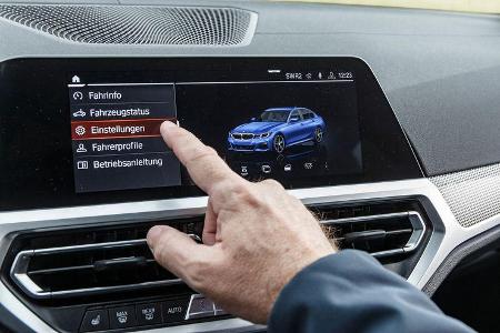 BMW 330i, Touchscreen