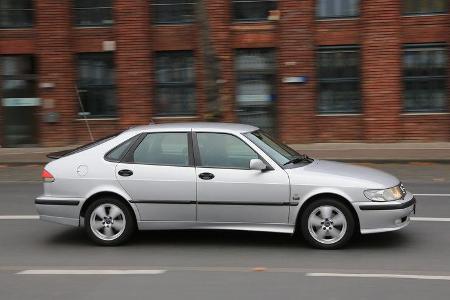 Saab 9-3 2.0 Turbo, Seitenansicht