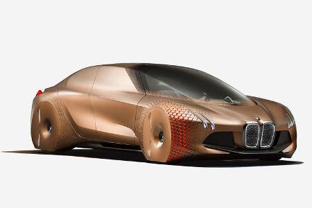 Das ist der BMW Vision Next 100, ein Concept Car, das BMW zum 100. Firmenjubiläum präsentiert hat.