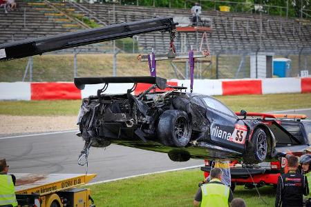 Ferrari 488 GT3 - Startnummer #55 - 24h Rennen Nürburgring - 22. Juni 2019