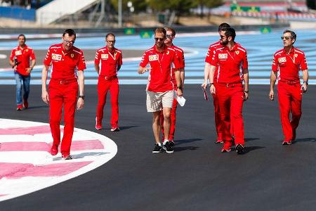 Sebastian Vettel - Ferrari - Formel 1 - GP Frankreich - Le Castellet - 20. Juni 2019