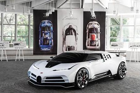 Bugatti Centodieci leaked