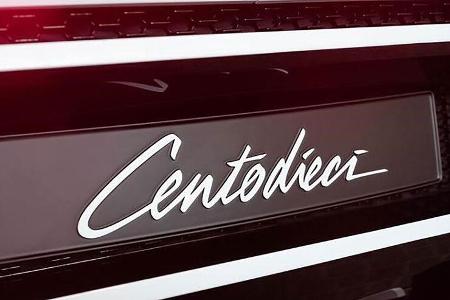 Bugatti Centodieci leaked