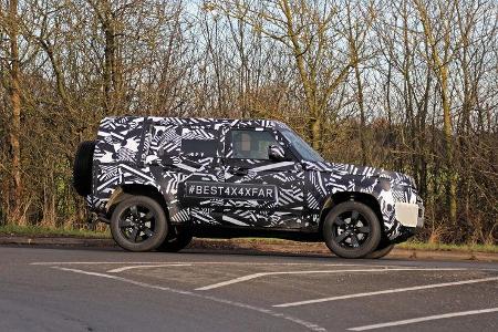 Erlkönig Land Rover Defender 110