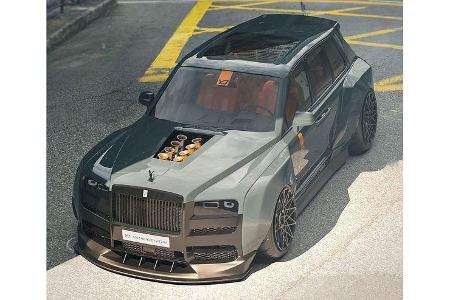 06/2019, Rolls-Royce Cullinan Widebody Sketch Yasid Design