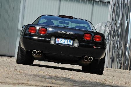 Chevrolet Corvette ZR-1, Heckansicht