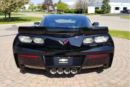 Chevrolet Corvette C7 front-engine, last built, 2019