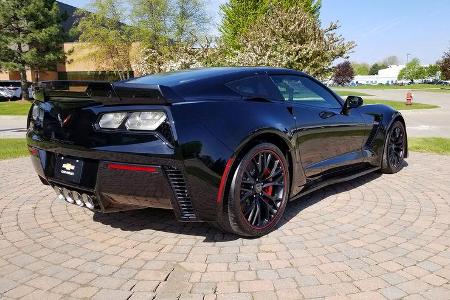 Chevrolet Corvette C7 front-engine, last built, 2019