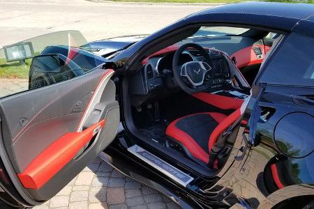 Chevrolet Corvette C7 front-engine, last built, 2019