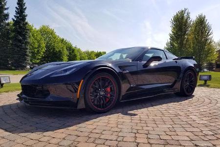 Chevrolet Corvette C7 front-engine, last built, 2019