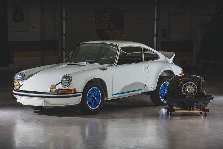 Kostete 412.000 Dollar (378.000 Euro): Porsche 911 Carrera RS Touring mit separatem 2,7-Liter-Motor.