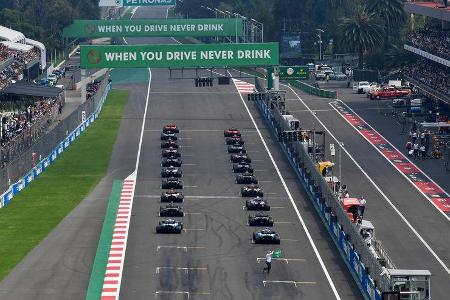 Start - GP Mexiko 2019