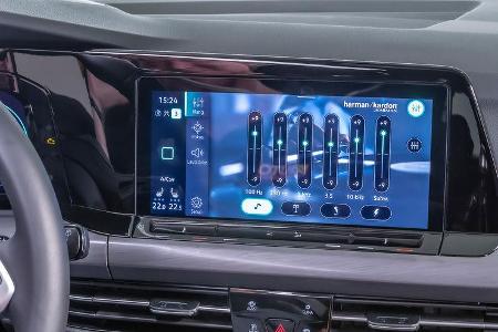 VW Golf 8, Cockpit, Infotainment, Bedienkonzept