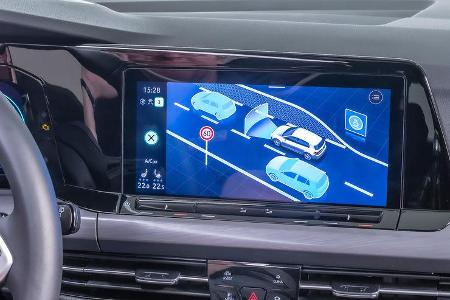 VW Golf 8, Cockpit, Infotainment, Bedienkonzept