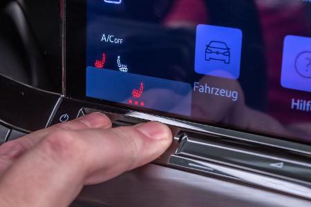 VW Golf 8, Cockpit, Infotainment, Bedienkonzept
