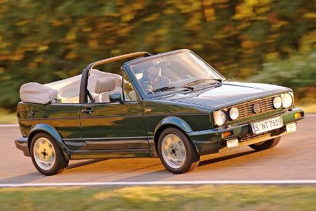 VW Golf I Cabrio, Seitenansicht