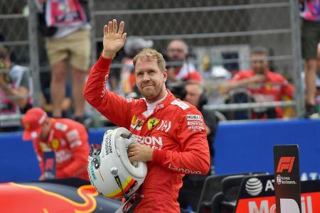 Sebastian Vettel - Ferrari - Formel 1 - GP Mexiko - 26. Oktober 2019
