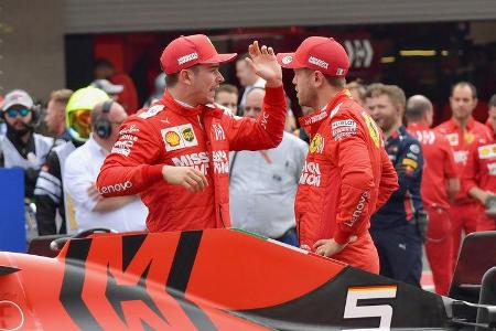 Leclerc & Vettel - Formel 1 - GP Mexiko - 26. Oktober 2019