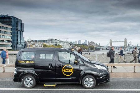 Dynamo Nissan Elektro-Taxi London