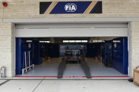 FIA-Garage - Formel 1 - GP USA - Austin - 30. Oktober 2019