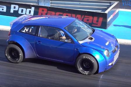 VW Lupo 1800 PS Tuning Drag Race