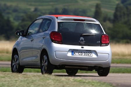 Citroën C1 Vti 68, Heckansicht