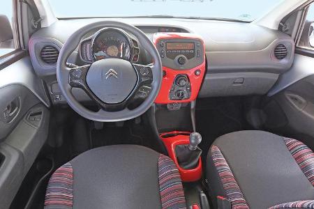 Citroën C1 Vti 68, Cockpit