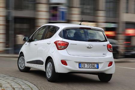 Hyundai I10 Blue 1.0, Heckansicht
