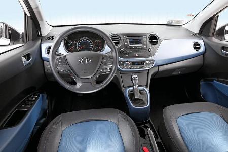 Hyundai I10 Blue 1.0, Cockpit