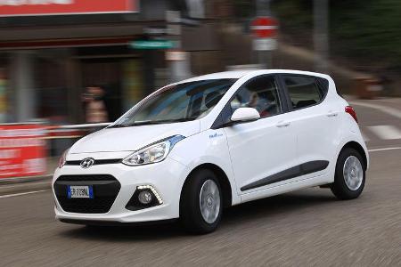 Hyundai I10 Blue 1.0, Frontansicht