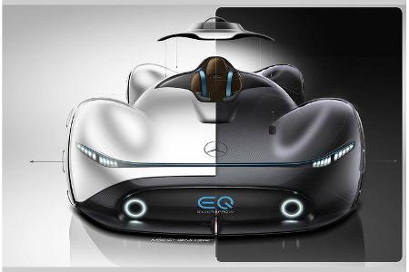 Mercedes Vision EQ Silver Arrow