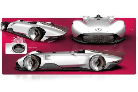 Mercedes Vision EQ Silver Arrow