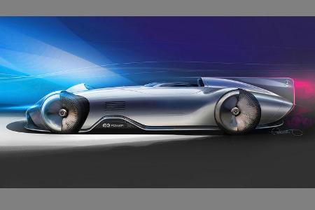 Mercedes Vision EQ Silver Arrow